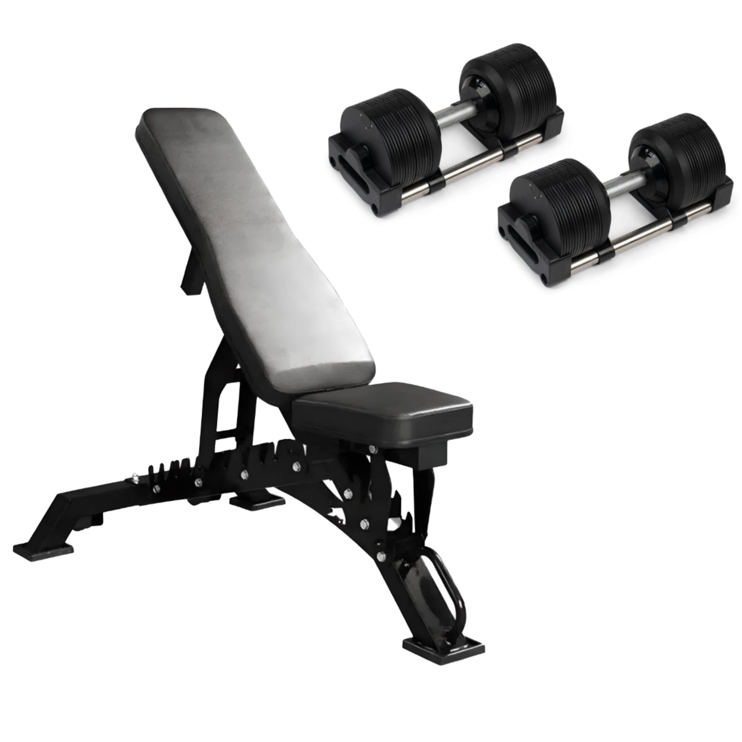 32kg Adjustable Dumbbells Pair with 1kg Increments