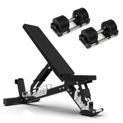 32kg Adjustable Dumbbells Pair with 1kg Increments