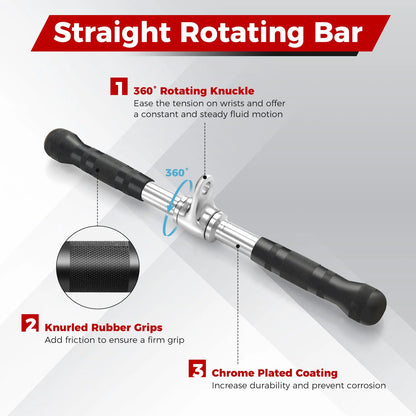 4 Set Cable Machine Attachments