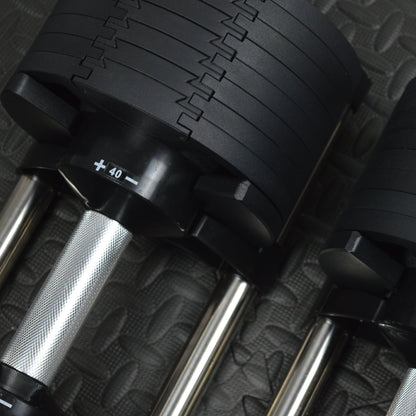 40kg Adjustable Dumbbell Pair 2.5kg Increments