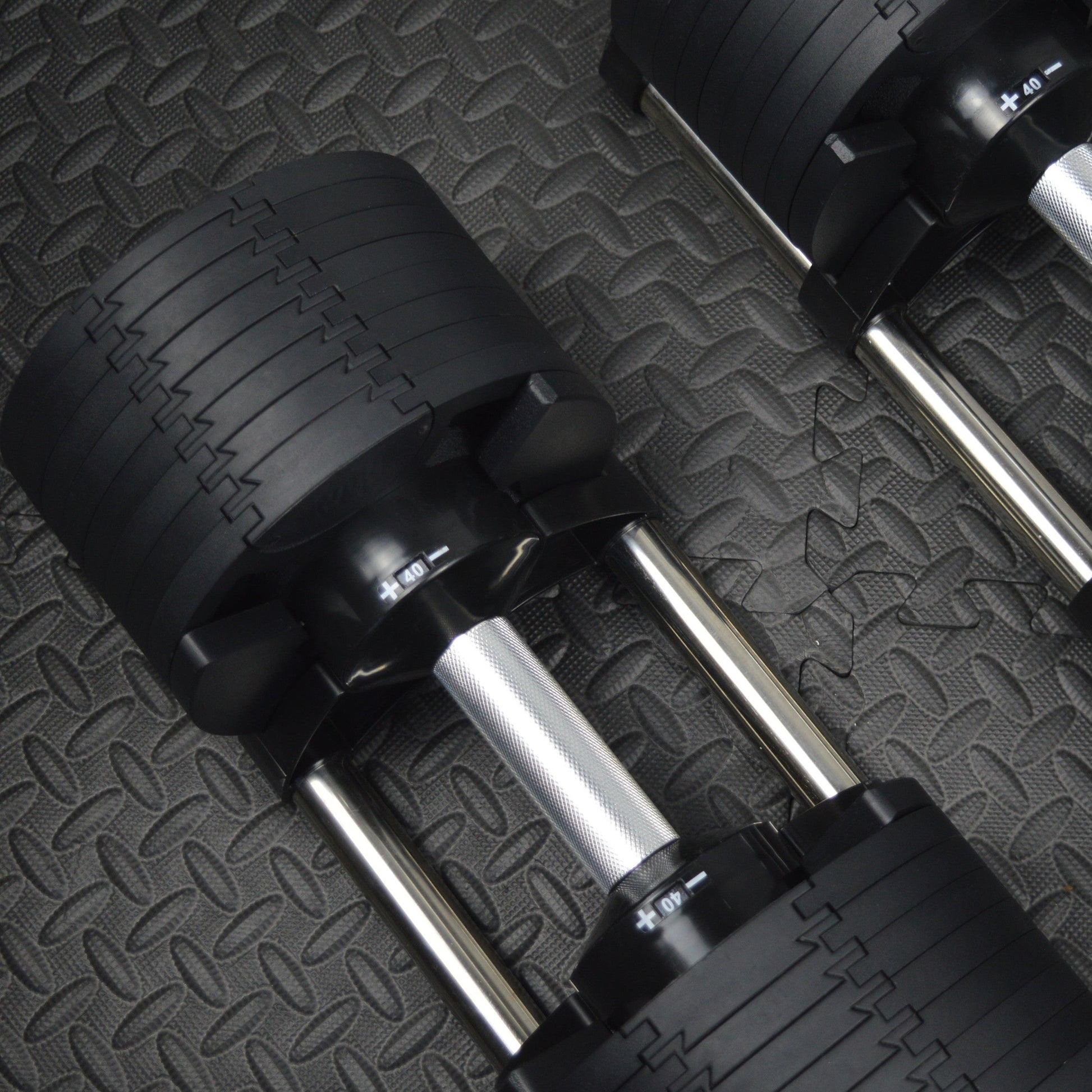 40kg Adjustable Dumbbell Pair 2.5kg Increments