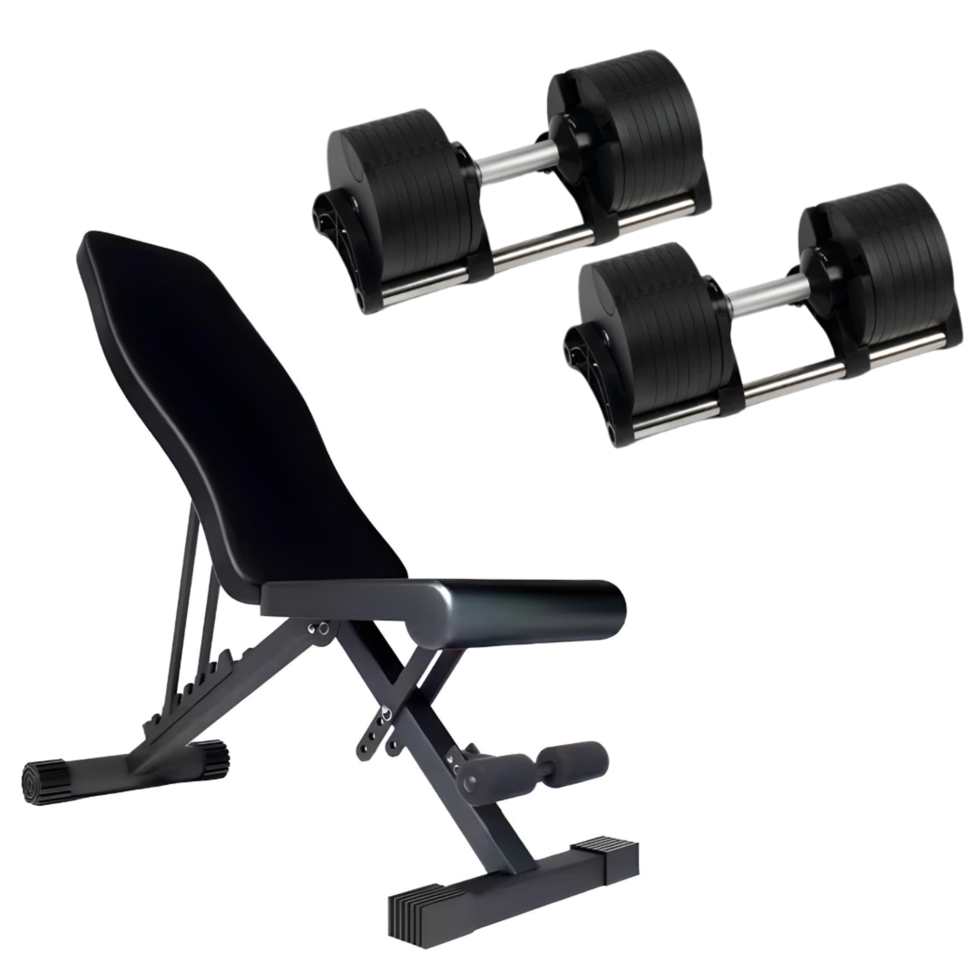 40kg Adjustable Dumbbell Pair 2.5kg Increments