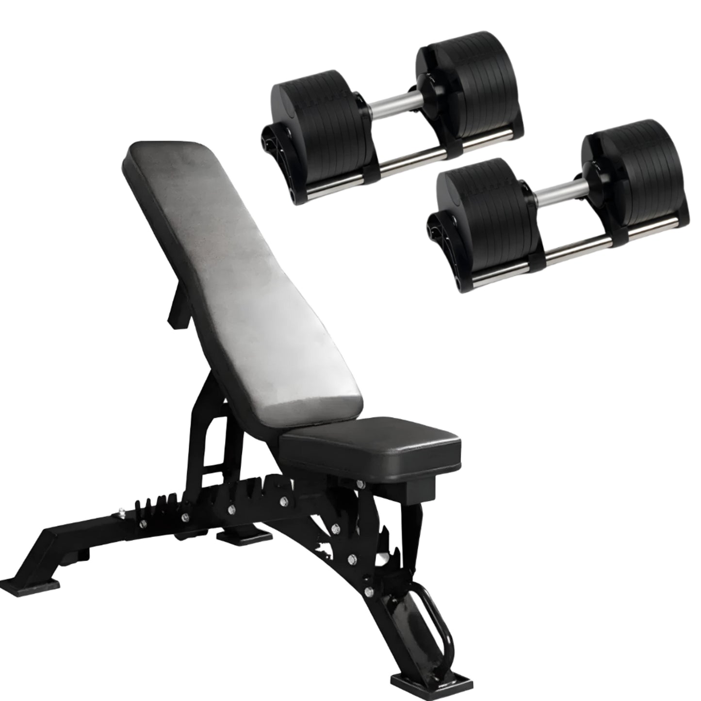 40kg Adjustable Dumbbell Pair 2.5kg Increments