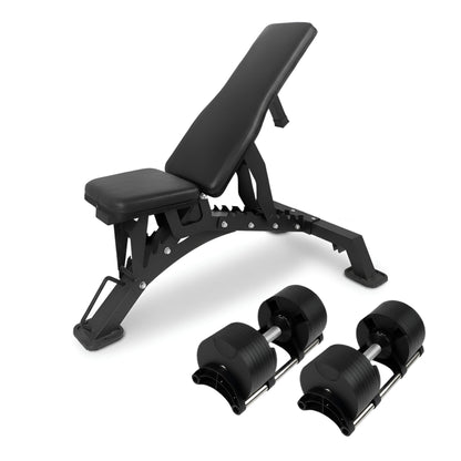 40kg Adjustable Dumbbell Pair 2.5kg Increments