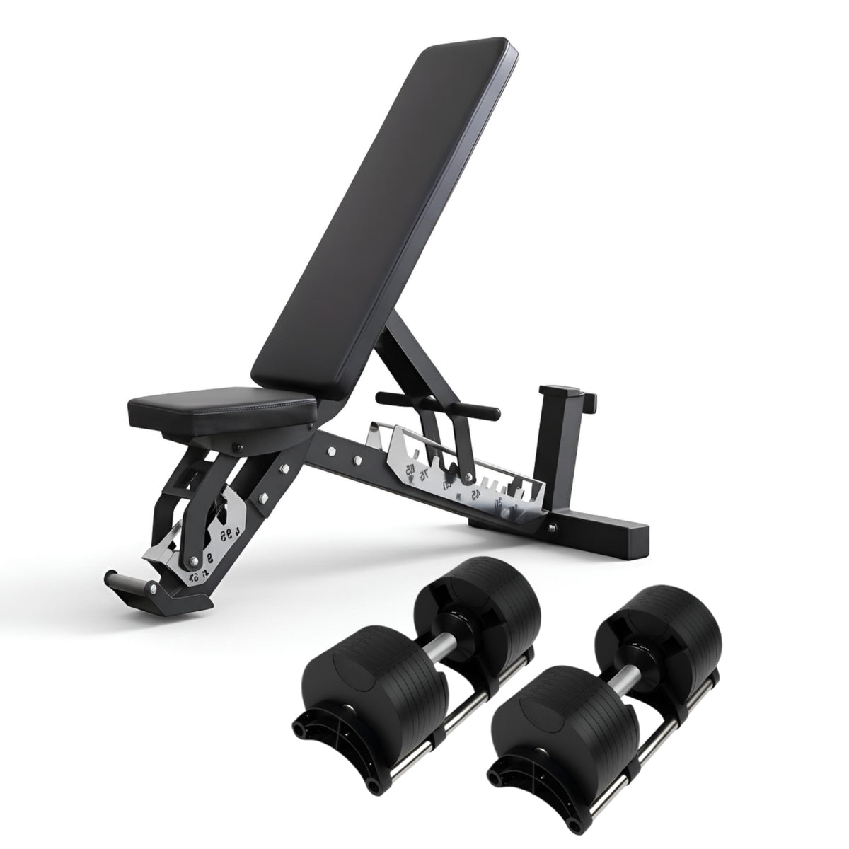 40kg Adjustable Dumbbell Pair 2.5kg Increments
