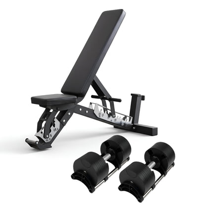 40kg Adjustable Dumbbell Pair 2.5kg Increments