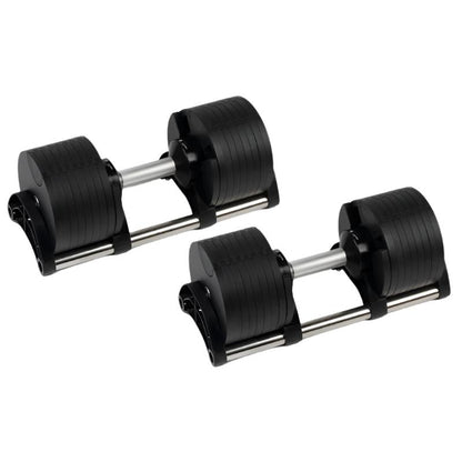 40kg Adjustable Dumbbell Pair 2.5kg Increments