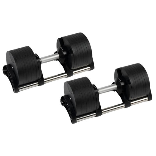 40kg Adjustable Dumbbell Pair 2.5kg Increments