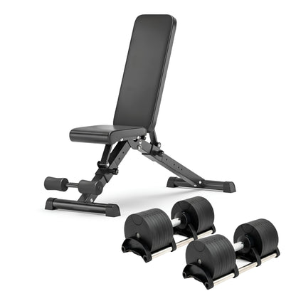 40kg Adjustable Dumbbell Pair 4kg Increments