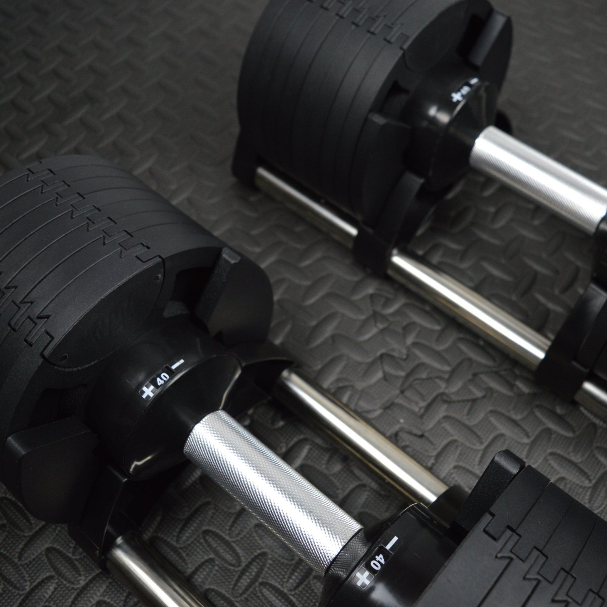 40kg Adjustable Dumbbell Pair 4kg Increments