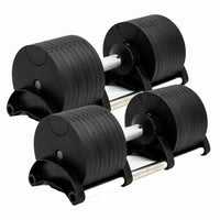 40kg Adjustable Dumbbell Pair 4kg Increments