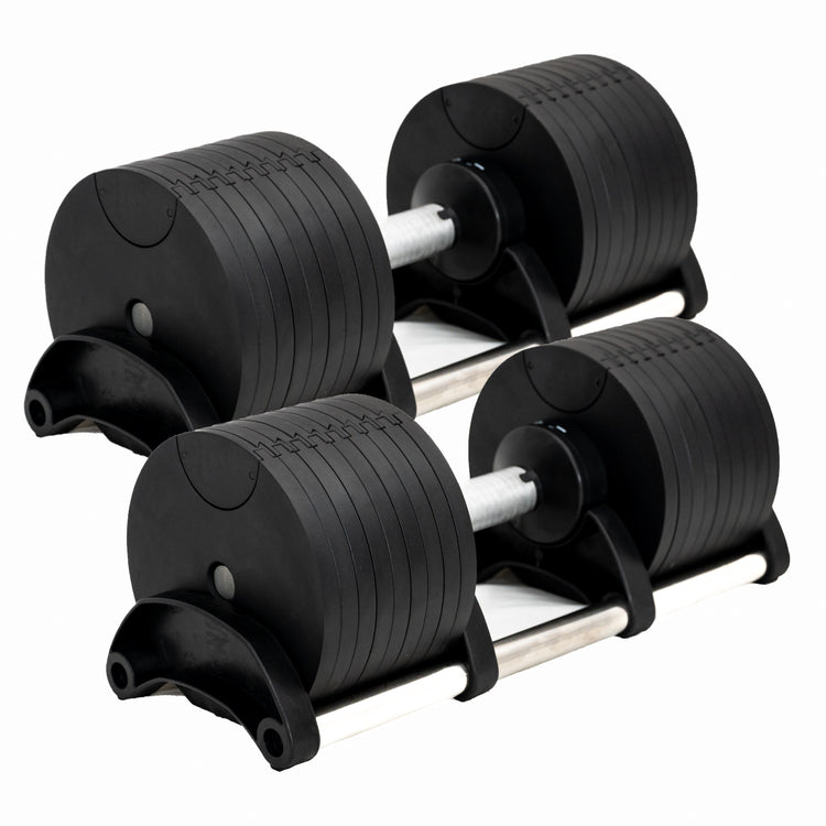 40kg Adjustable Dumbbell Pair 4kg Increments