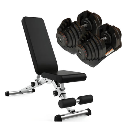 40kg Adjustable Dumbbells Pair