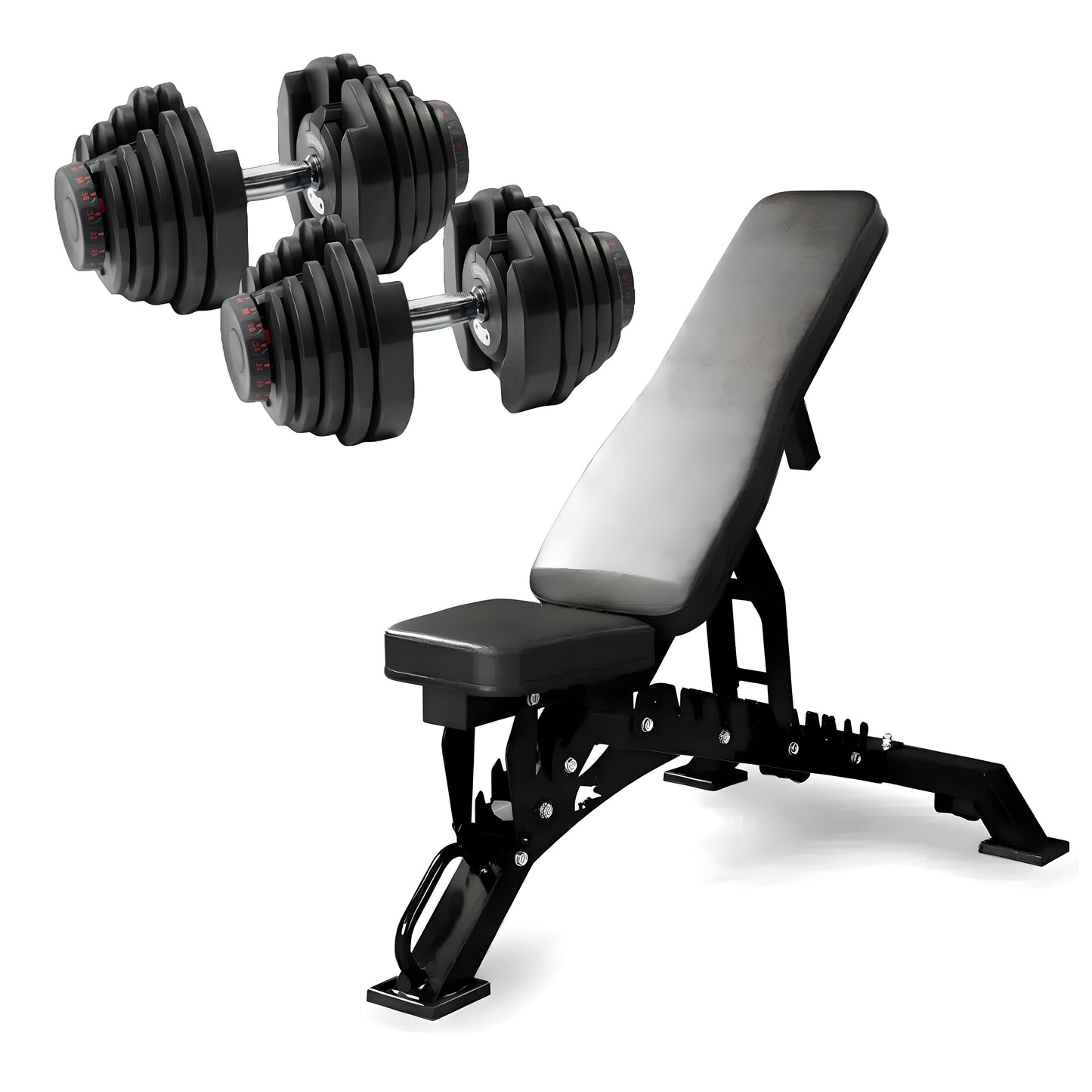 40kg Adjustable Dumbbells Pair