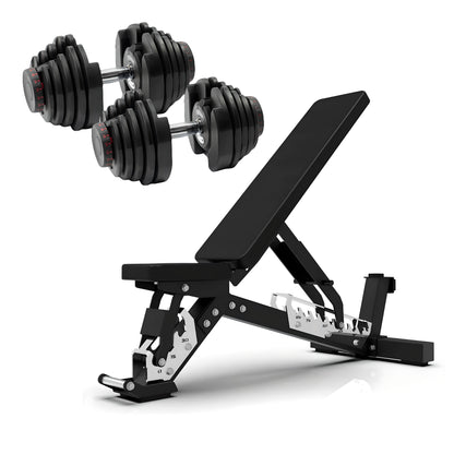 40kg Adjustable Dumbbells Pair