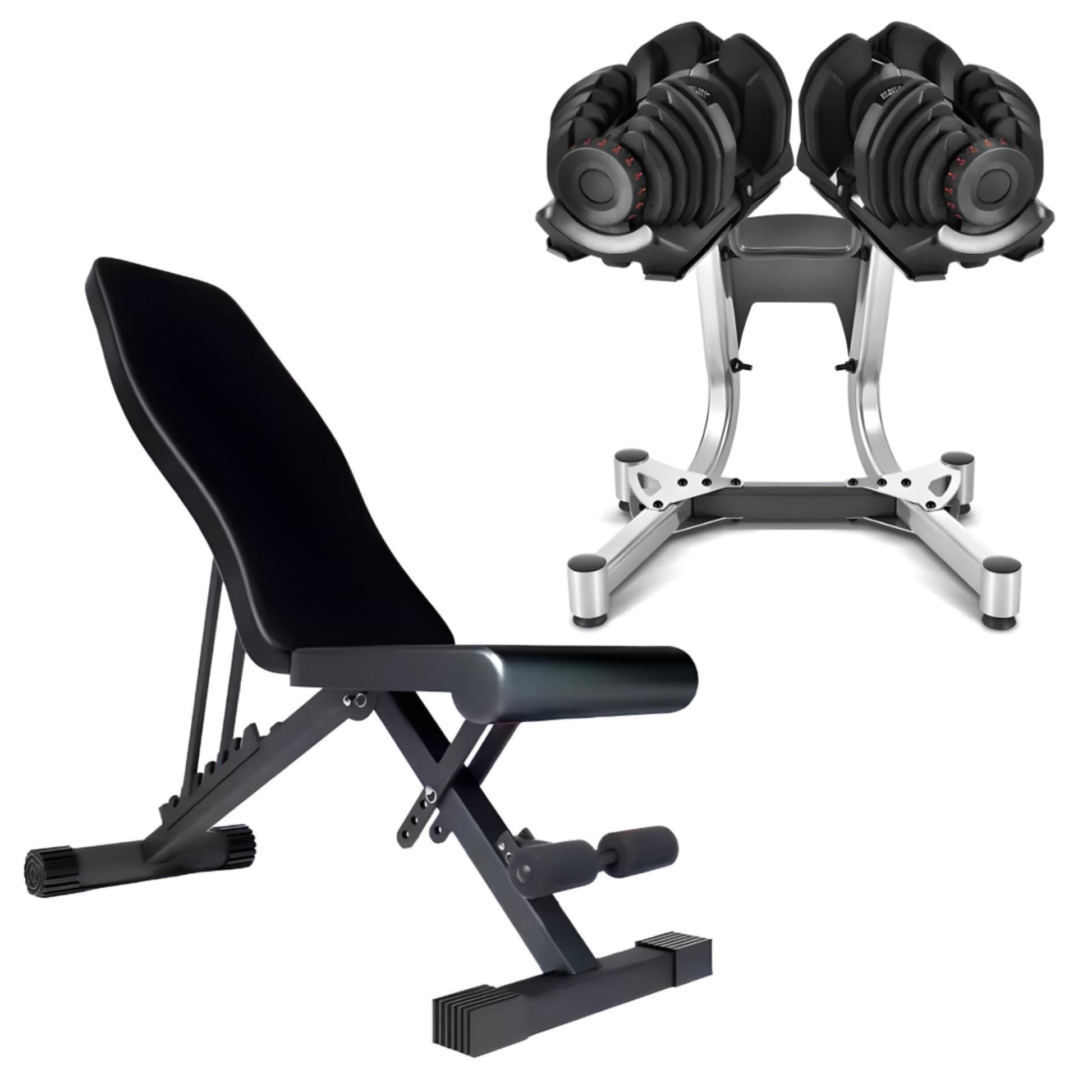 40kg Adjustable Dumbbells Pair