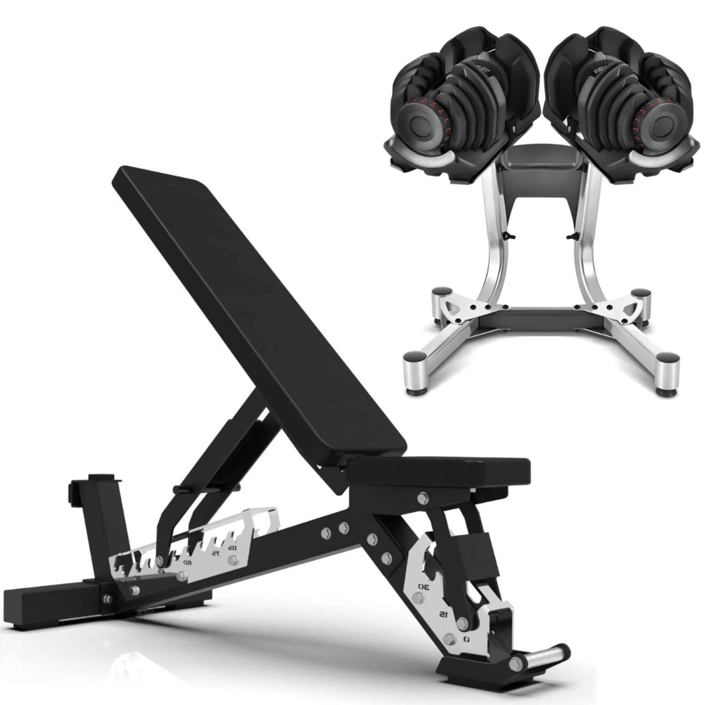 40kg Adjustable Dumbbells Pair