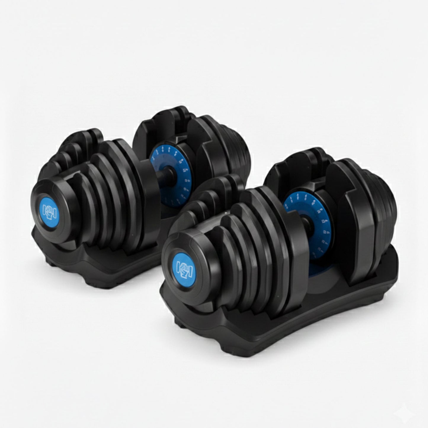 40kg Adjustable Dumbbells Pair (New Colours)