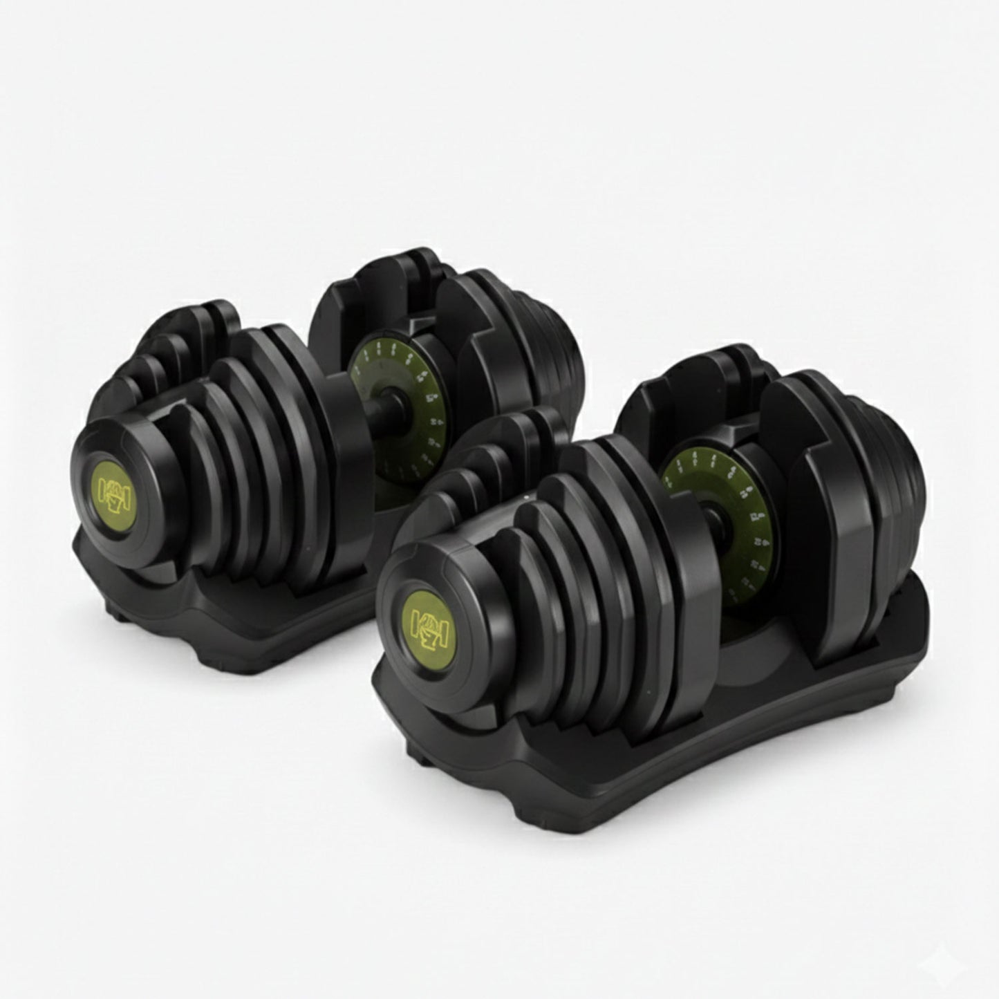 40kg Adjustable Dumbbells Pair (New Colours)