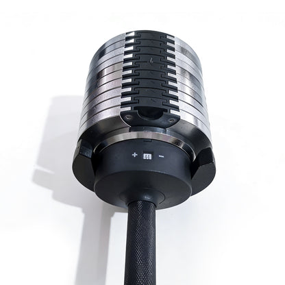 Adjustable Dumbbells 24/36/44kg Pair with 2kg Increments new design sliver