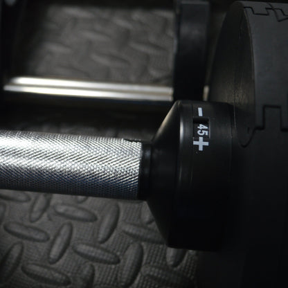 45KG Adjustable Dumbbells Pair 5kg Increments