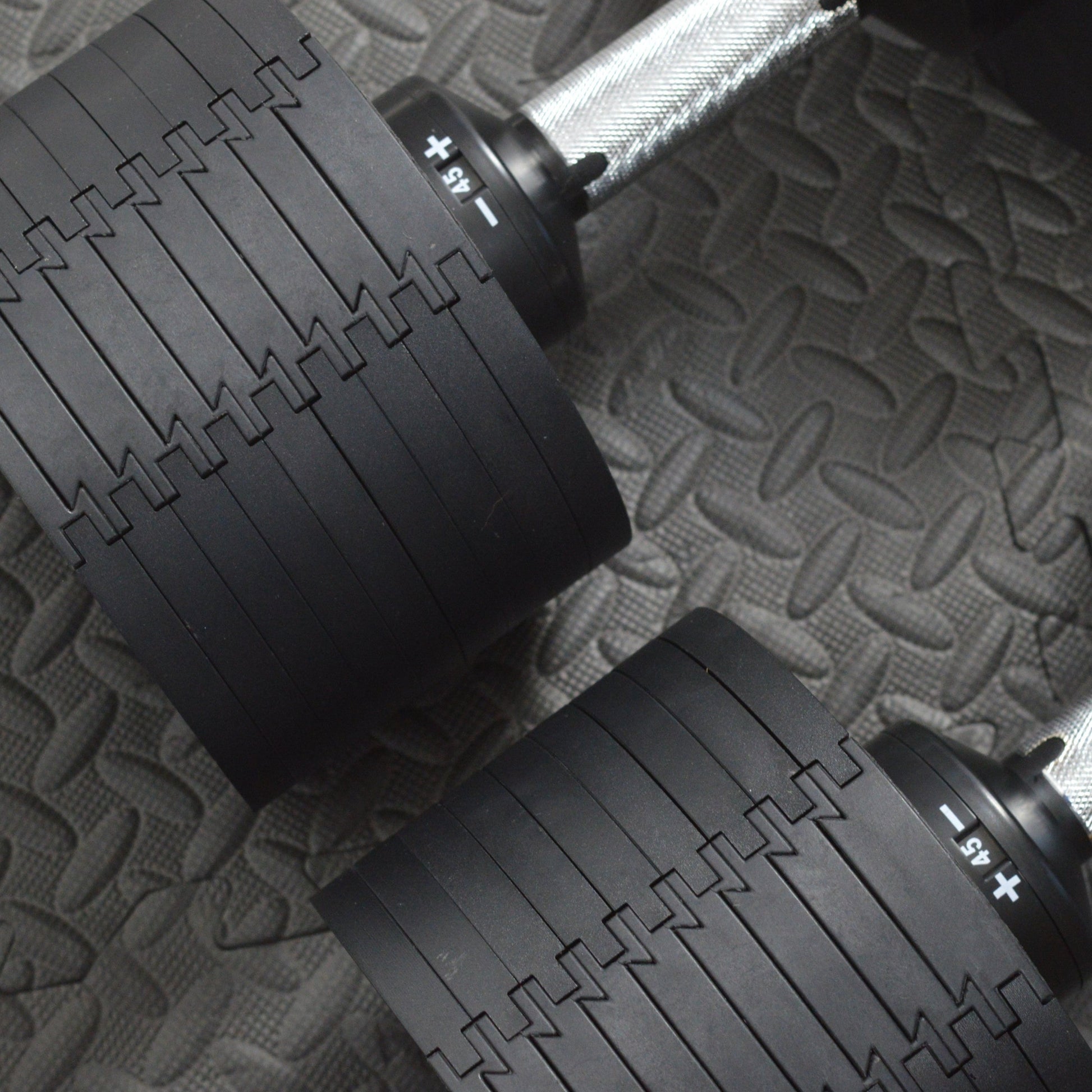 45KG Adjustable Dumbbells Pair 5kg Increments