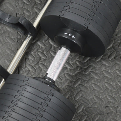 45KG Adjustable Dumbbells Pair 5kg Increments