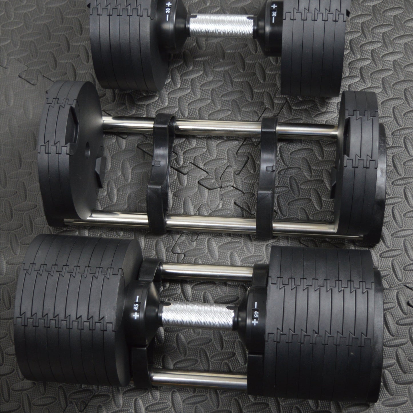 45KG Adjustable Dumbbells Pair 5kg Increments