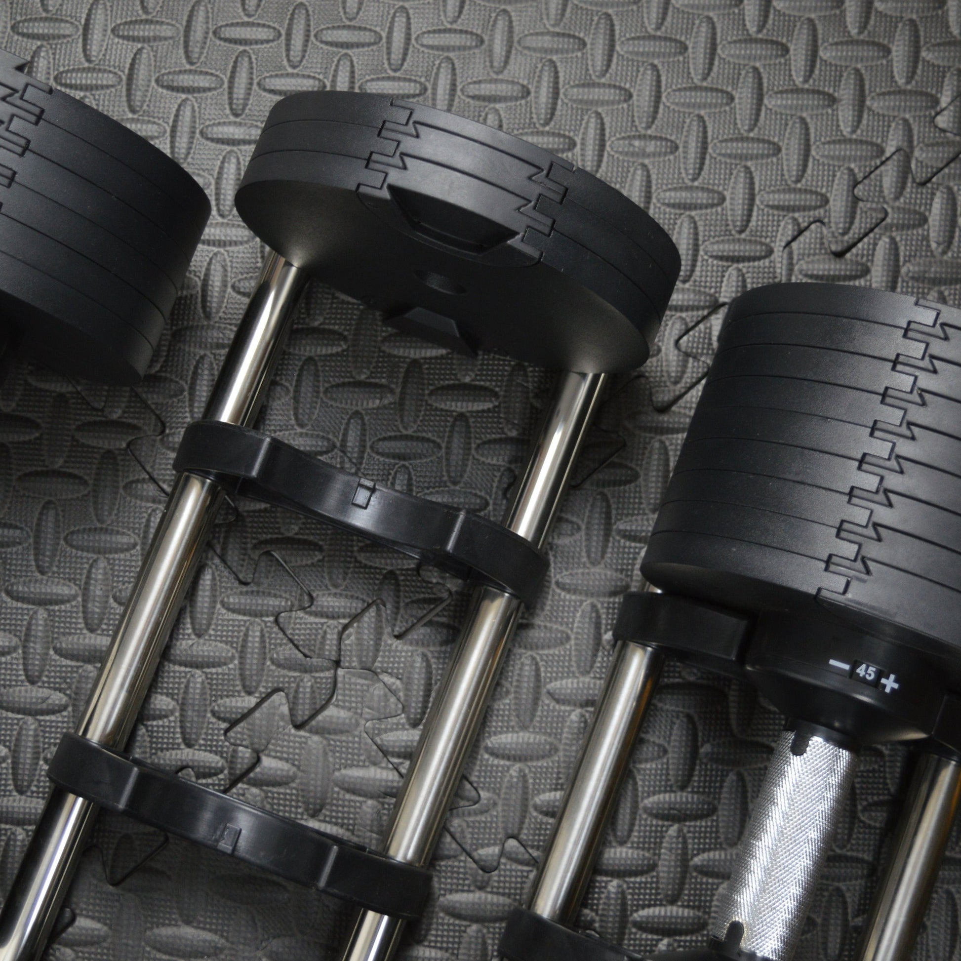 45KG Adjustable Dumbbells Pair 5kg Increments