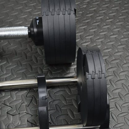 45KG Adjustable Dumbbells Pair 5kg Increments