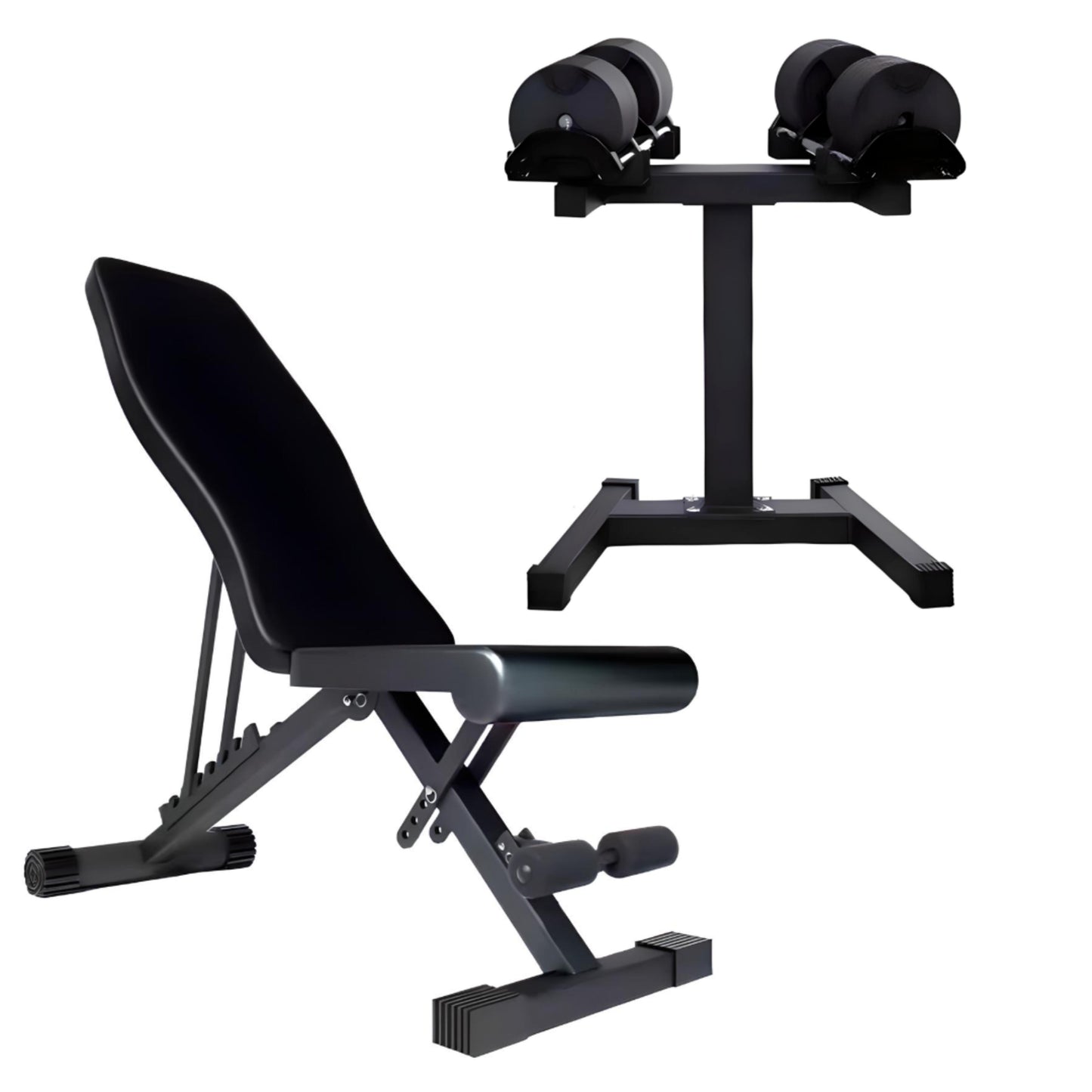 45KG Adjustable Dumbbells Pair 5kg Increments