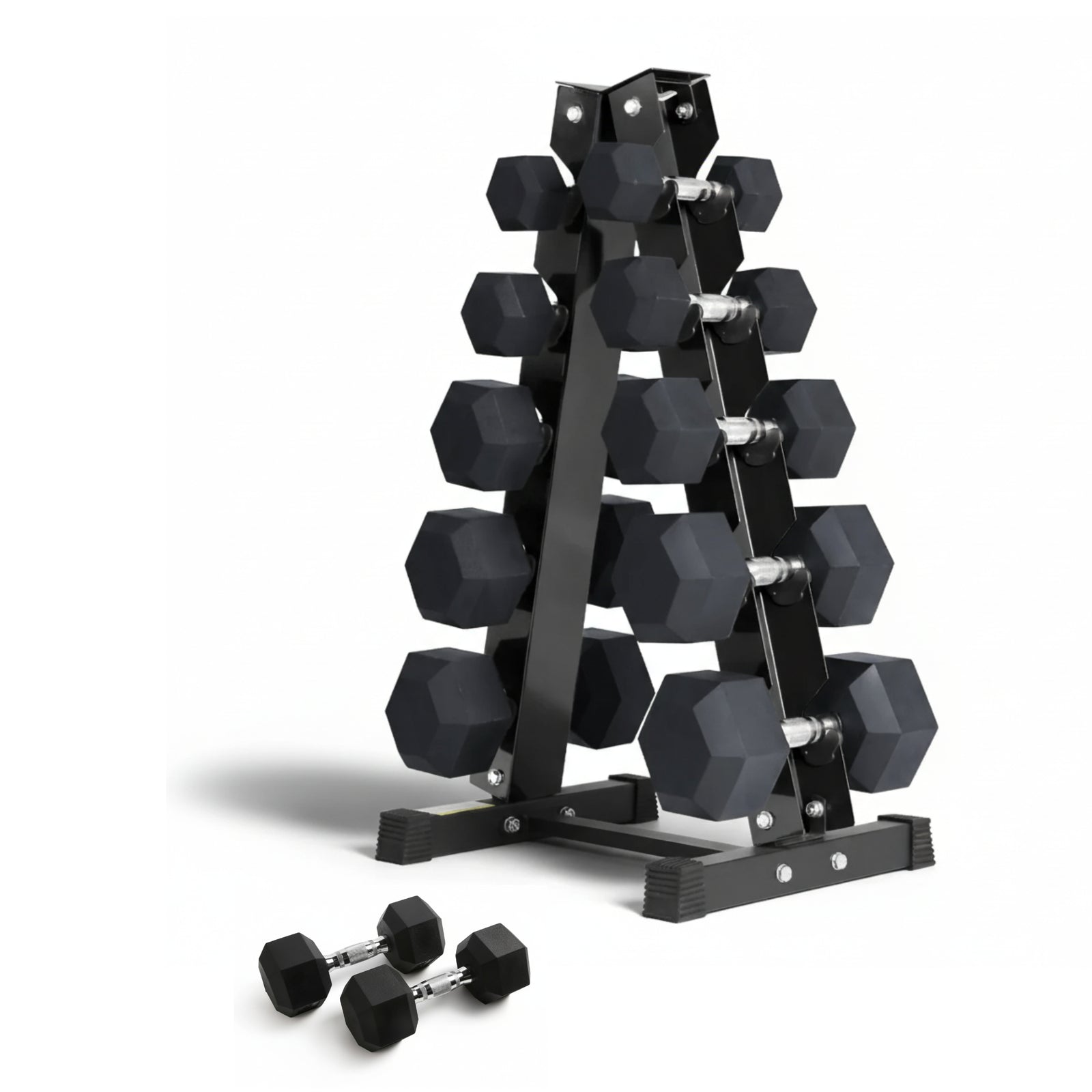 5 & 6 Tier Hex Dumbbell Tree Stand