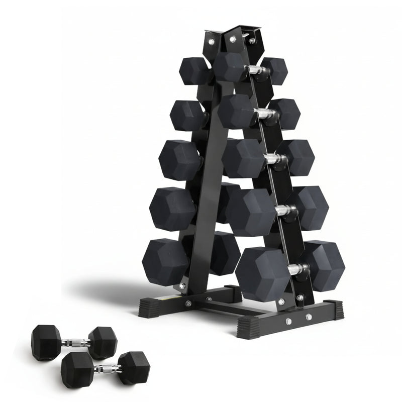 5 & 6 Tier Hex Dumbbell Tree Stand