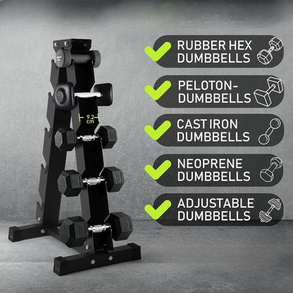 5 & 6 Tier Hex Dumbbell Tree Stand