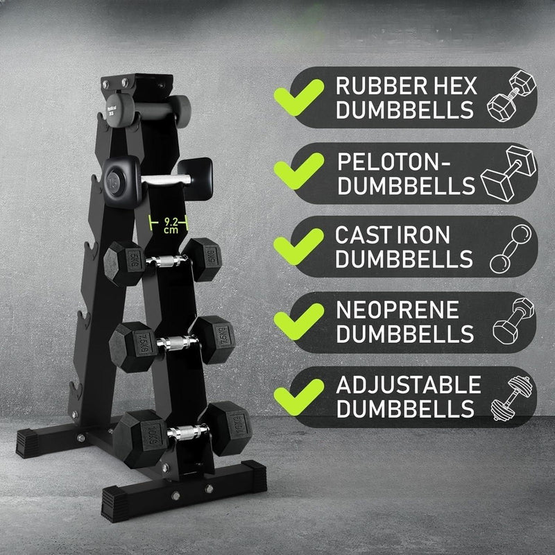 5 & 6 Tier Hex Dumbbell Tree Stand