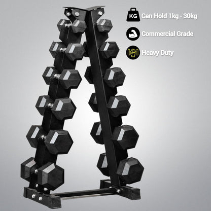 5 & 6 Tier Hex Dumbbell Tree Stand