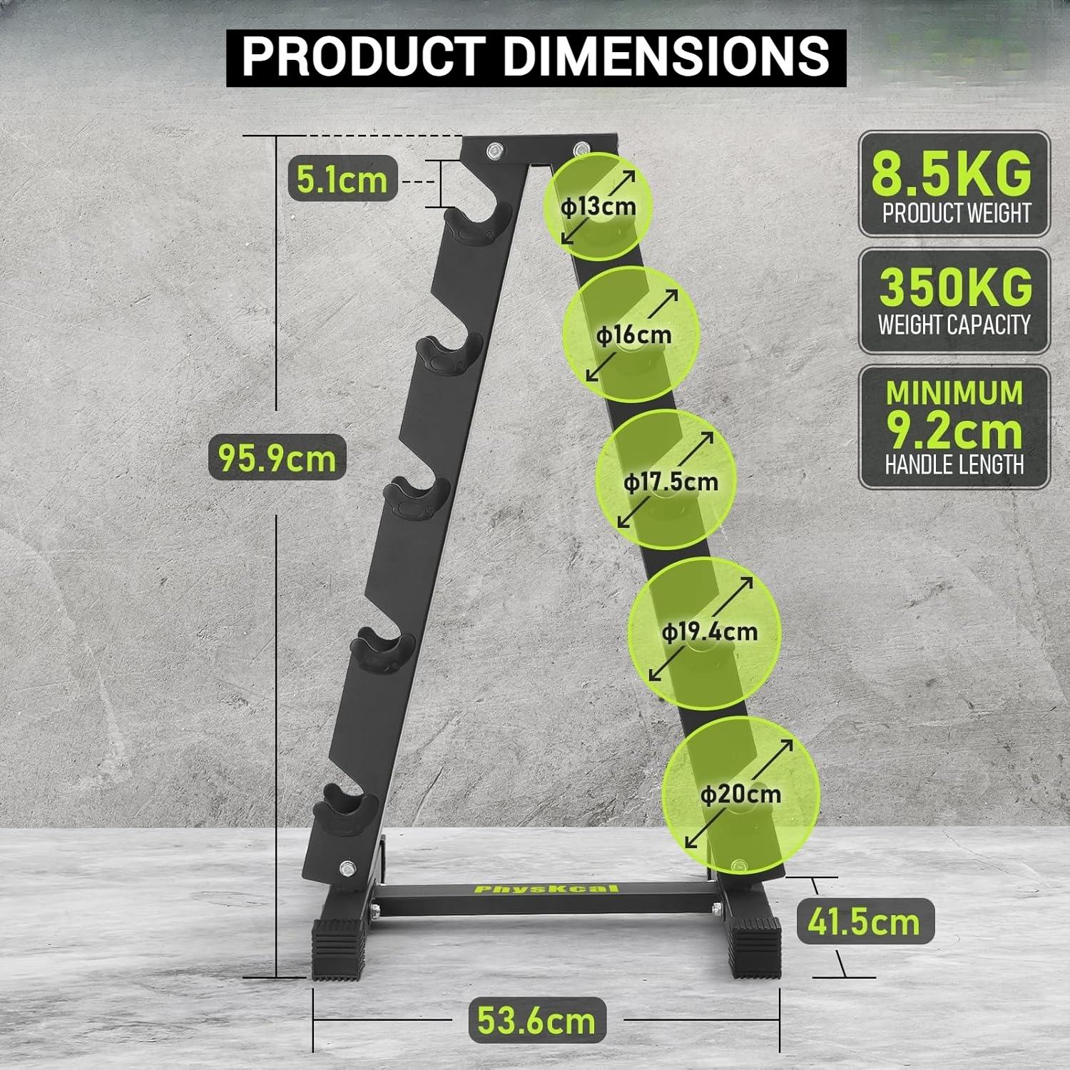 5 & 6 Tier Hex Dumbbell Tree Stand