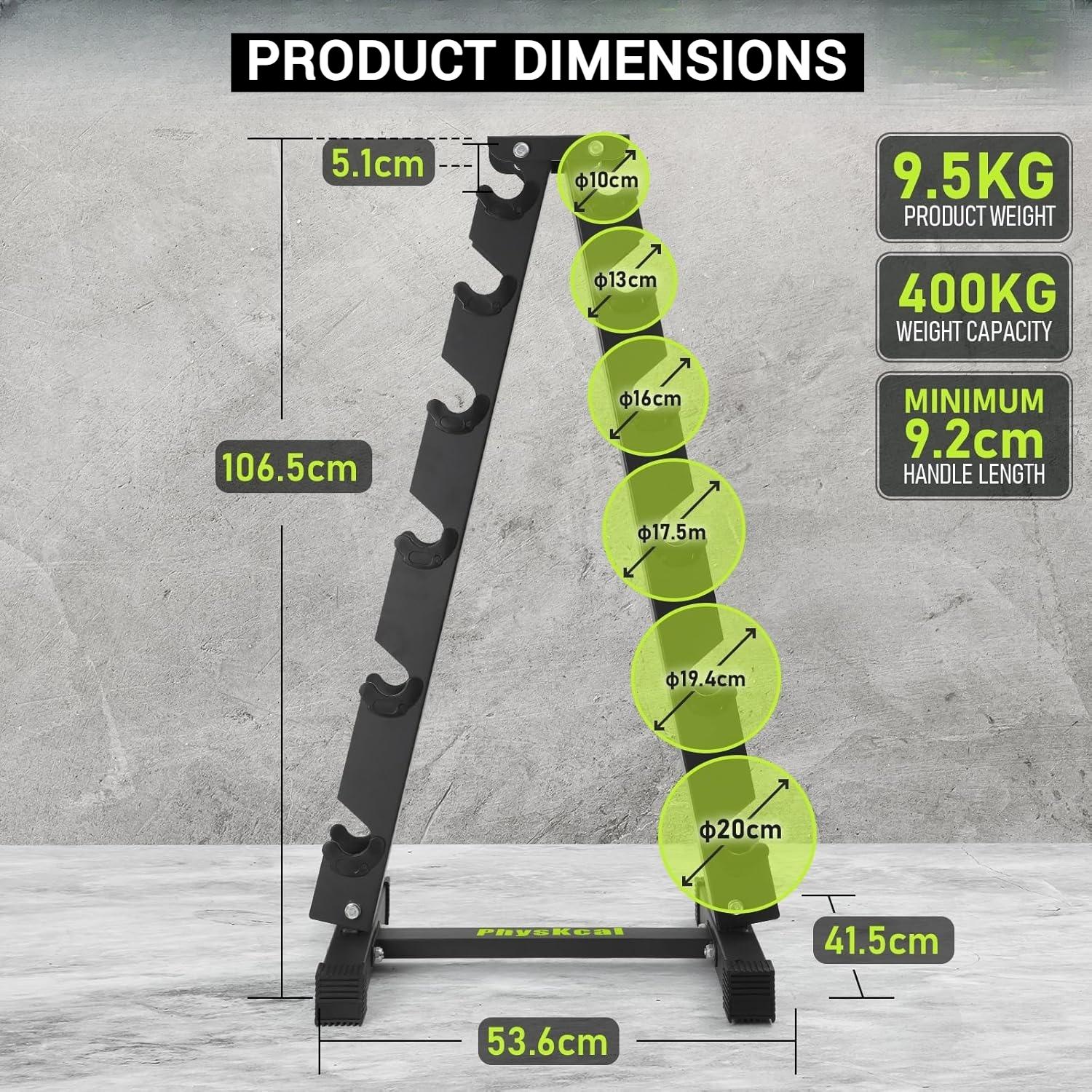 5 & 6 Tier Hex Dumbbell Tree Stand