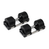 50kg Adjustable Dumbbell Pair 2.5kg Increments