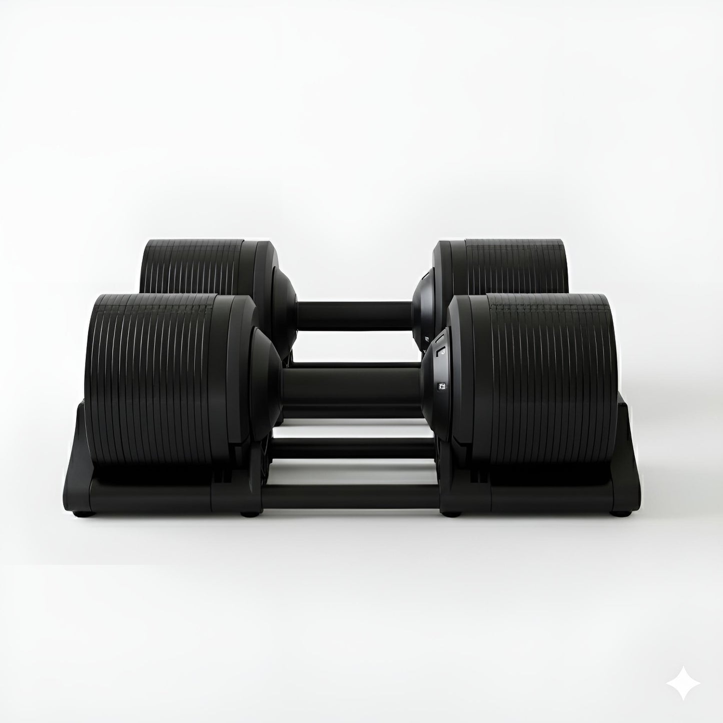 Adjustable Dumbbells 40kg Pair with 1kg Increments new design