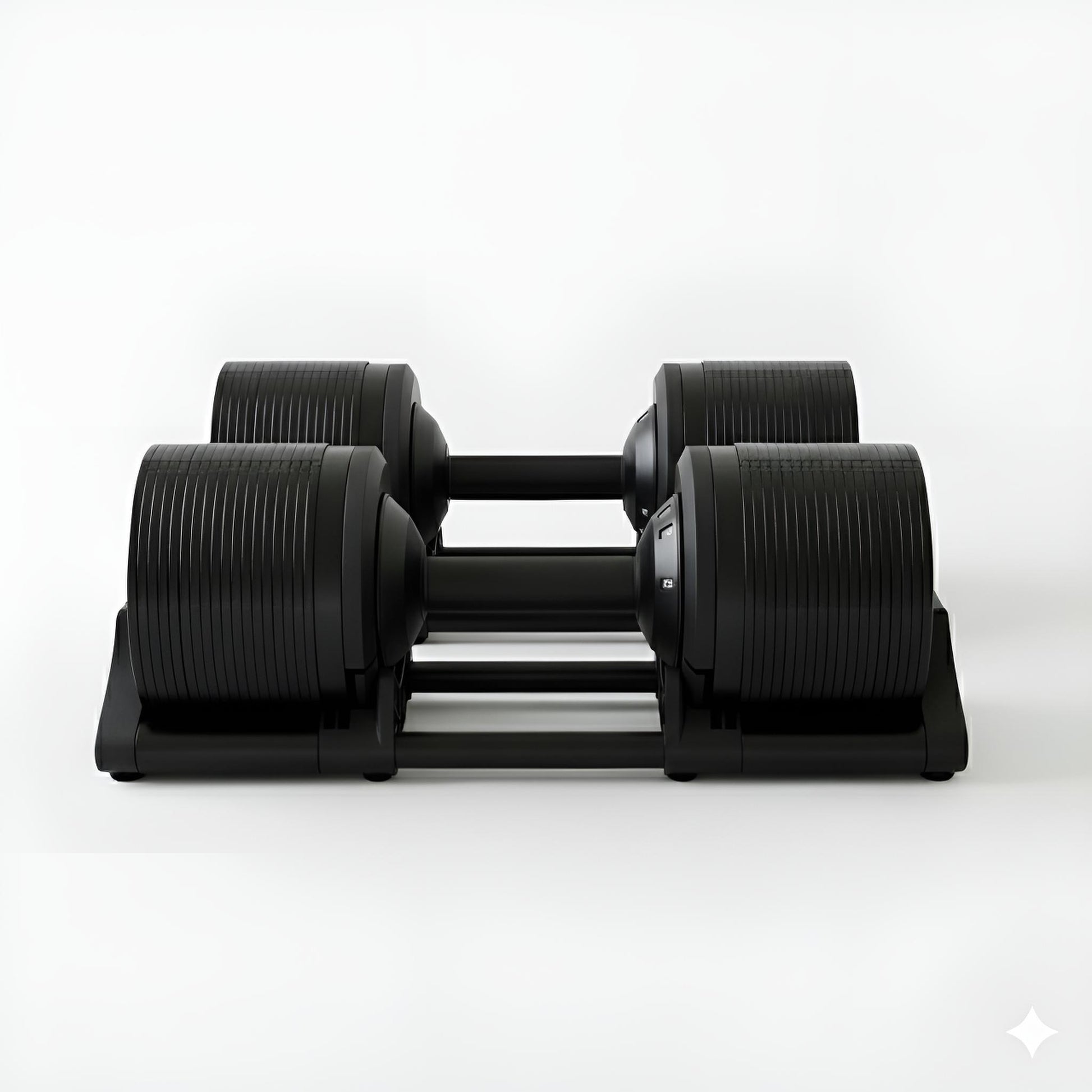 Adjustable Dumbbells 40kg Pair with 1kg Increments new design