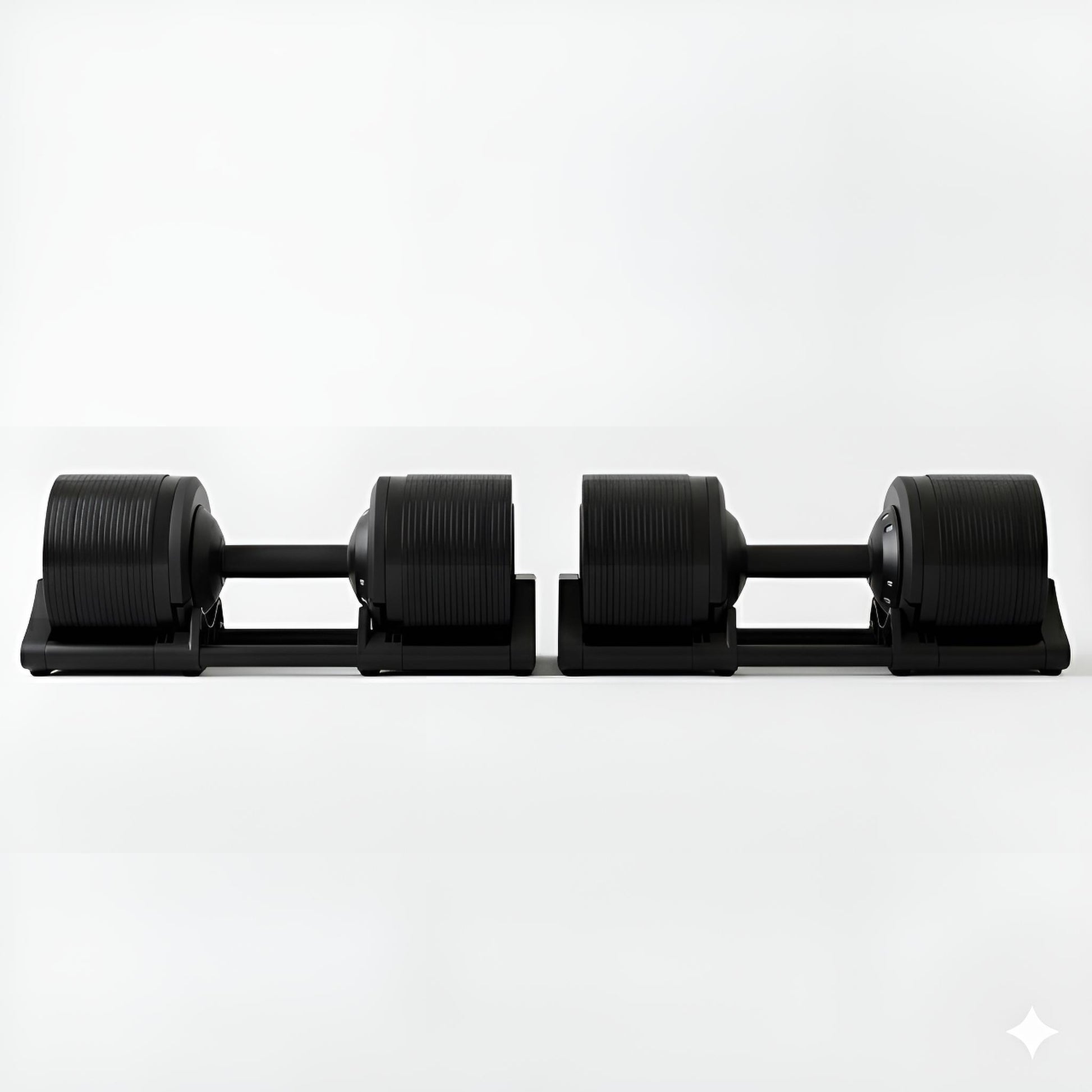 Adjustable Dumbbells 40kg Pair with 1kg Increments new design