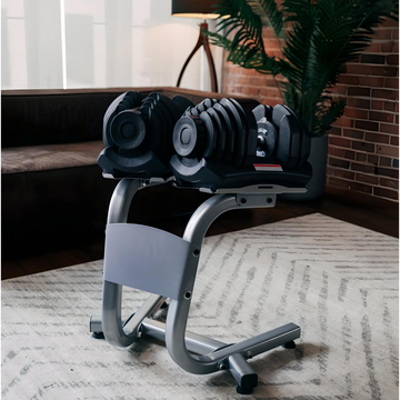 Adjustable Weight Bench + 2x40kg Adjustable Dumbbells