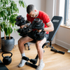 Adjustable Weight Bench + 2x40kg Adjustable Dumbbells