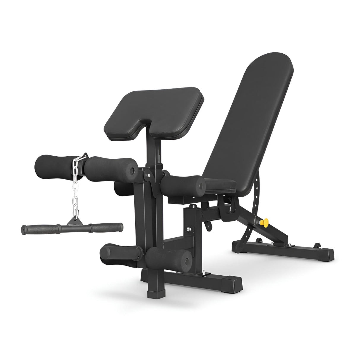 Adjustable Weight Bench with Leg Curl