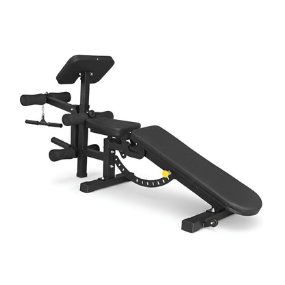 Adjustable Weight Bench with Leg Curl