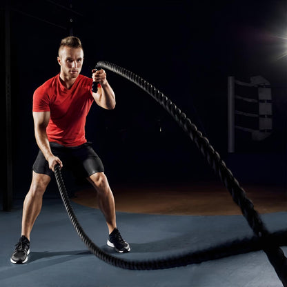 Battle Ropes 9m/12m/15m + Anchor Set
