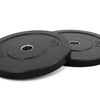 Blackout Olympic Rubber Bumper Plates