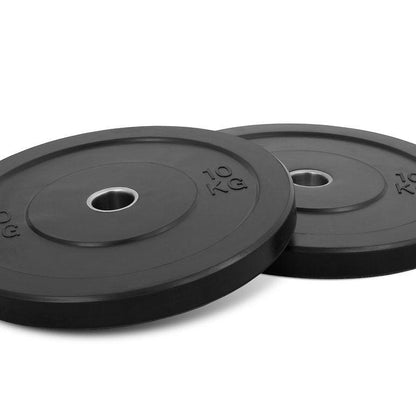 Blackout Olympic Rubber Bumper Plates