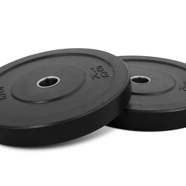 Blackout Olympic Rubber Bumper Plates